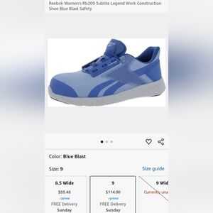 New Reebok work sneakers